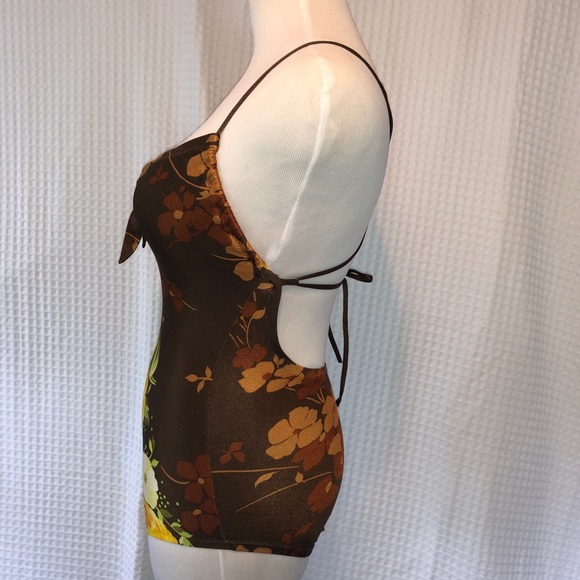 Vintage Deweeze Design One Piece Bathing Suit - Picture 2 of 9